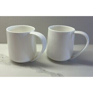 Nevaeh White By Fitz And Floyd Fine Bone China Mugs